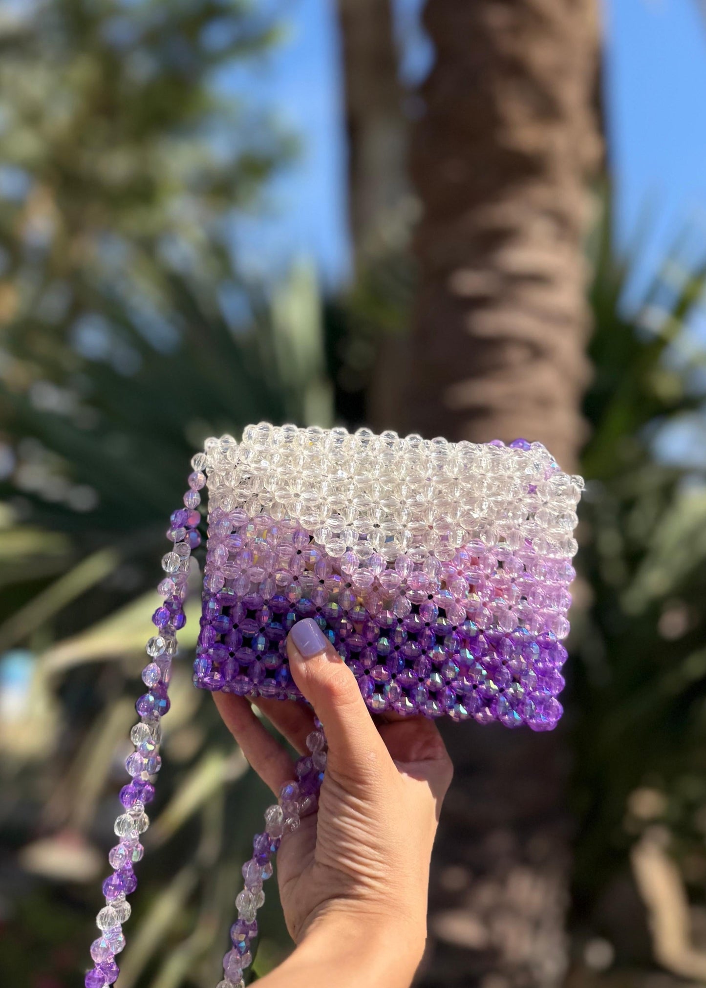 Ombre Box Sling Bag