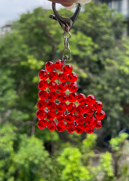 Heart Charm- Red