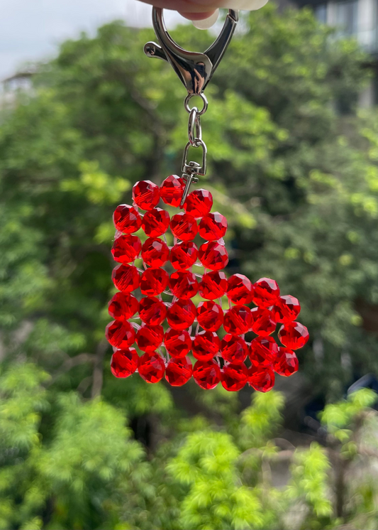 Heart Charm- Red