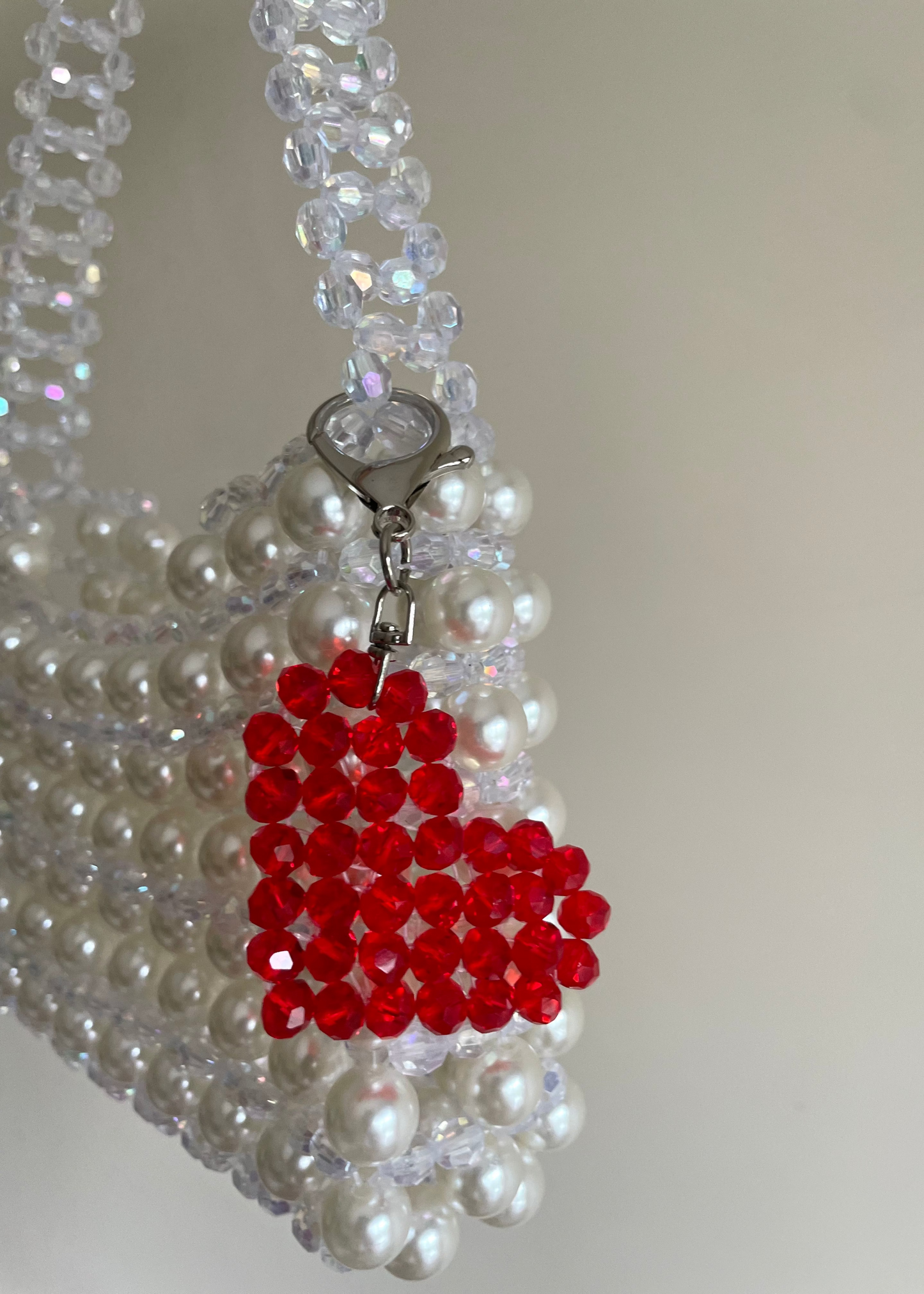 Heart Charm- Red