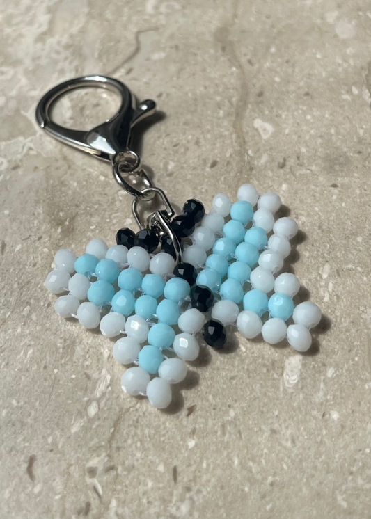 Butterfly Charm- Blue